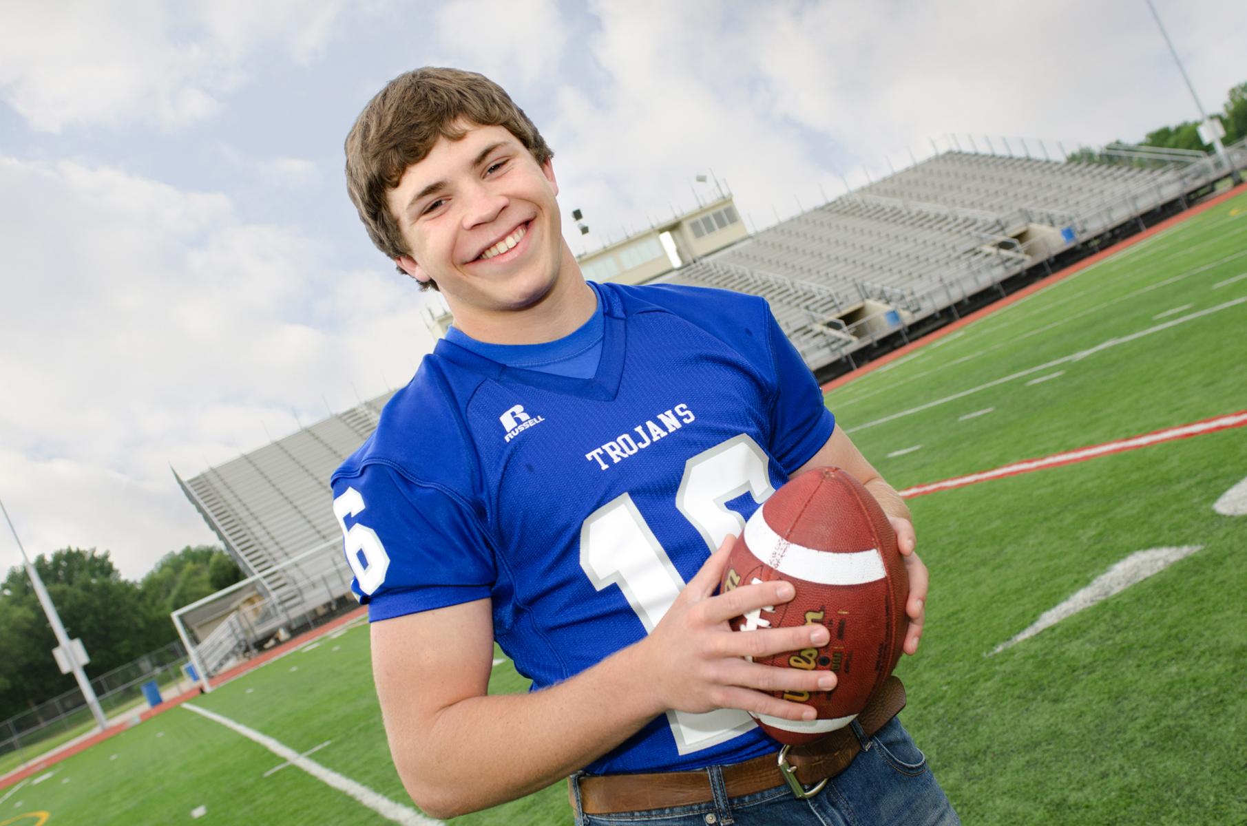 Jacob Dusenbury, Andover High School Senior "Great!  Couldn't ask for anything better!  Hope to be able to come back!  Doug does a great job!" by Robertsons' Warehouse Photography, Wichita, KS