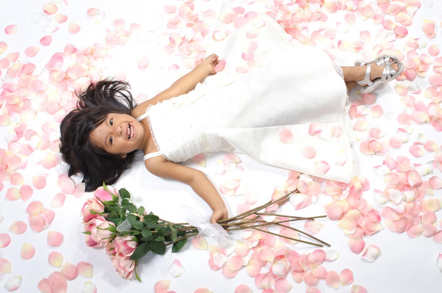 Formal Portrait of a 3 Year Old by Robertsons' Warehouse Photography, Wichita, KS